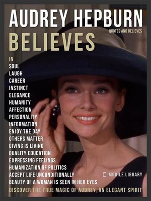 cover image of Audrey Hepburn Quotes and Believes